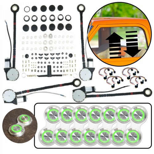 Door power window kit - power, with