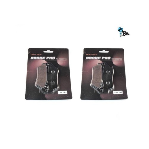 Front rear brake pads for - brake,