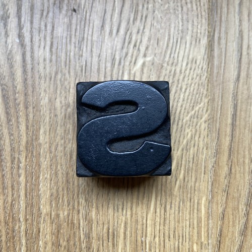 Vintage printers block - vintage,