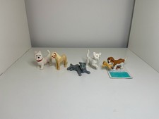 Vintage 90s Animal Hospital Puppy In My Pocket Figures Bundle x5 