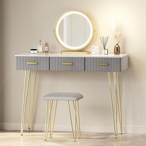 Dressing table with drawers - table,