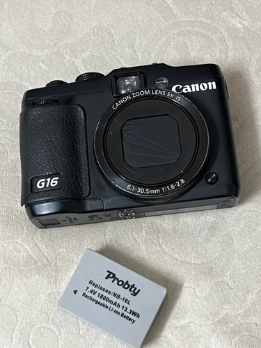 Canon powershot g16 - canon, digital