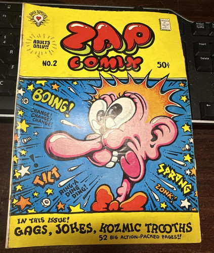 1968 zap adult comix - zap,