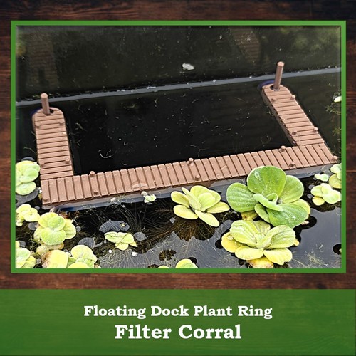 Floating plant corral - floating,