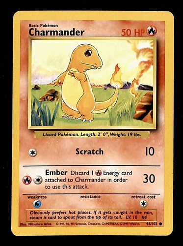 Charmander base set - charmander,