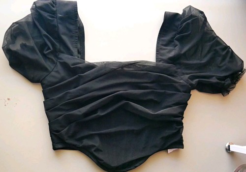 Missguided black sheer - missguided,
