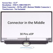 Replacement 12.5" LCD 1920 x