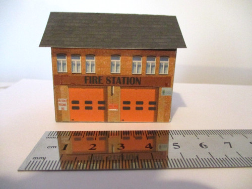 Basic card built model - built,