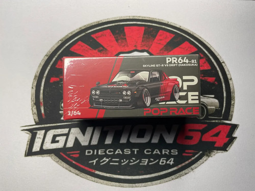 Pop race diecast nissan - 1:64,