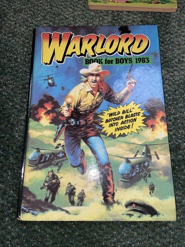 Warlord book for boys 1983 - book,