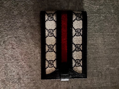 Vintage gucci black leather - gucci,