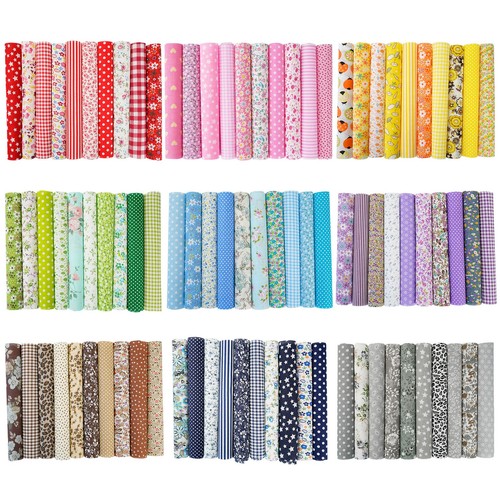 100pcs cotton fabric bundle - 100pcs,
