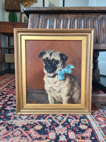 Moody antique dog oil - moody,
