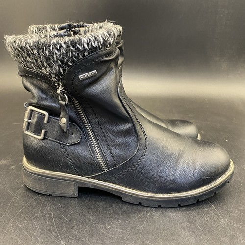 Pavers tex black ankle fur - black, top