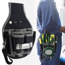 Electrician Waist  Tool Belt Pouch Bag Multi-Pocket Screwdriver Kit Holder Cases