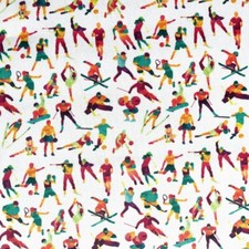 SALE 100% Cotton Fabric Sports