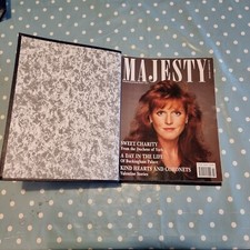 MAJESTY MAGAZINES VOLUME 11 MAGS IN BINDER  FEB' 1990 TO DEC' 1990 / VINTAGE 