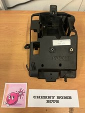 Ducati 999 749 03 battery carrier with rubber for battery ,