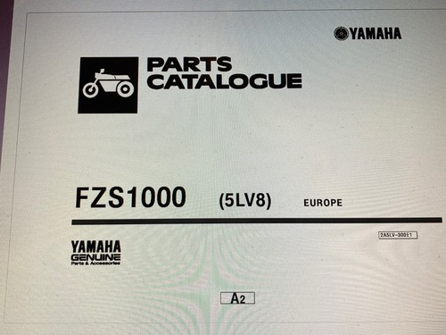 Yamaha fzs 1000 - 1000, parts