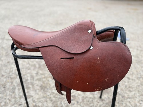 Race exercise saddle tan - race,