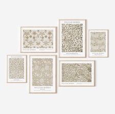William Morris Beige Botanical