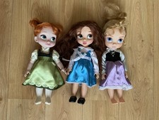 Disney Princess Doll Bundle 16" Animators toddler dolls 