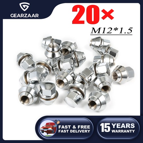 M12x1 wheel nuts solid - nuts, alloy