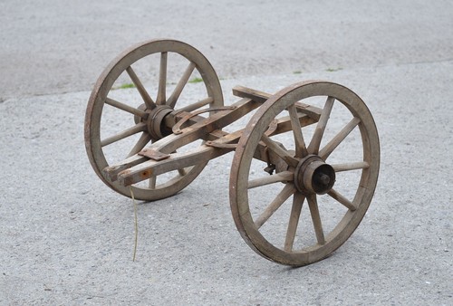 Old vintage small - vintage, cart