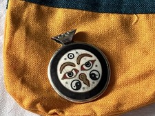 Tibetan silver eyes buddha - eyes, of