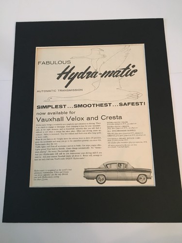 Vauxhall velox and cresta - velox,