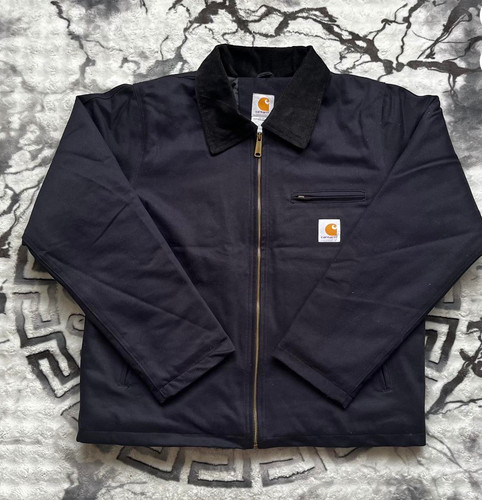 Black detroit carhartt jacket - black,