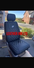 Vw Caddy 2016-2024 Seat Covers 2 Single Seats WITH R LOGO