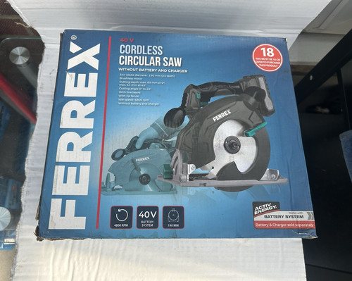Ferrex 40v cordless circular - 40v,