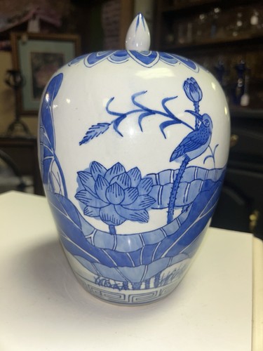 Chinese chinoiserie blue - blue, &