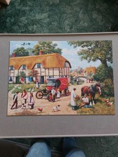 Jumbo 1000-Piece Jigsaw Puzzle .Bakers Round Puzzle