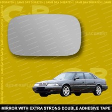 For Rover 800 wing mirror glass 86-99 Left Passenger side Spherical