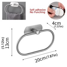 Bathroom Towel Ring Rack