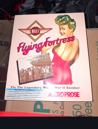 Microprose flying - b-17,