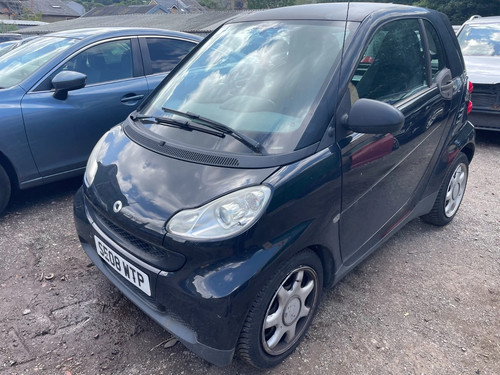 Smart car black - black, breaking