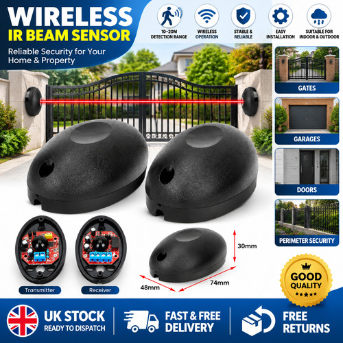 Alarm detector infrared beam - alarm,