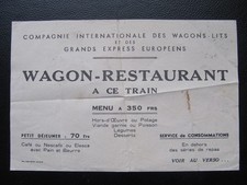 CIWL - ORIENT EXPRESS flyer