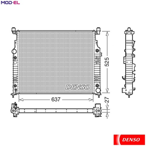 Radiator engine cooling - radiator,