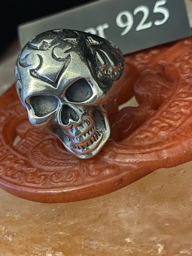 Large solid silver - silver, ring