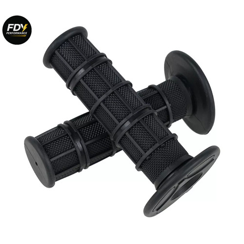 Black motorbike handlebar - black,