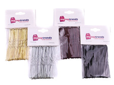 Waved Hair Pins Bobby Bun