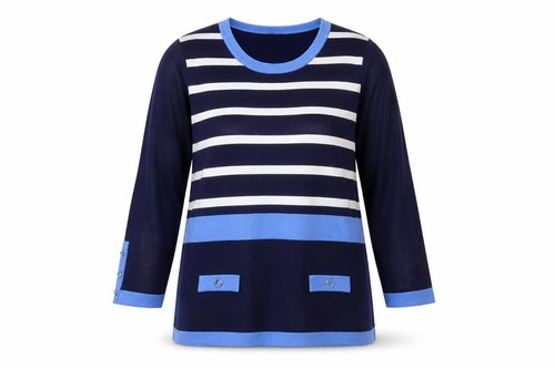 Womens marble size pullover - marble,