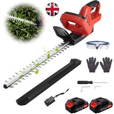 2 Batteries Cordless Hedge