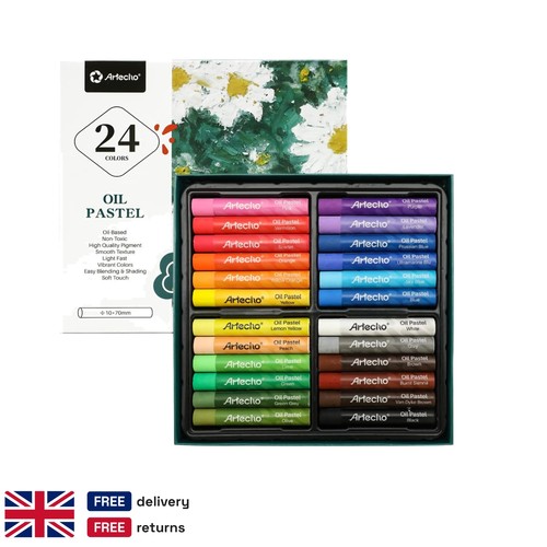 Color soft oil pastel set - color,