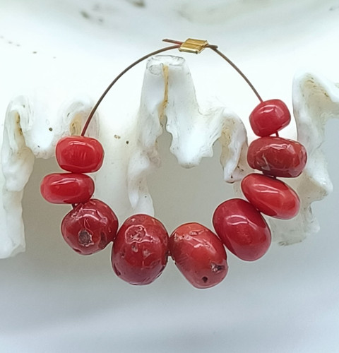 Quality red coral beads - quality,