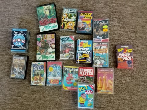 Commodore games bundle - commodore, c64